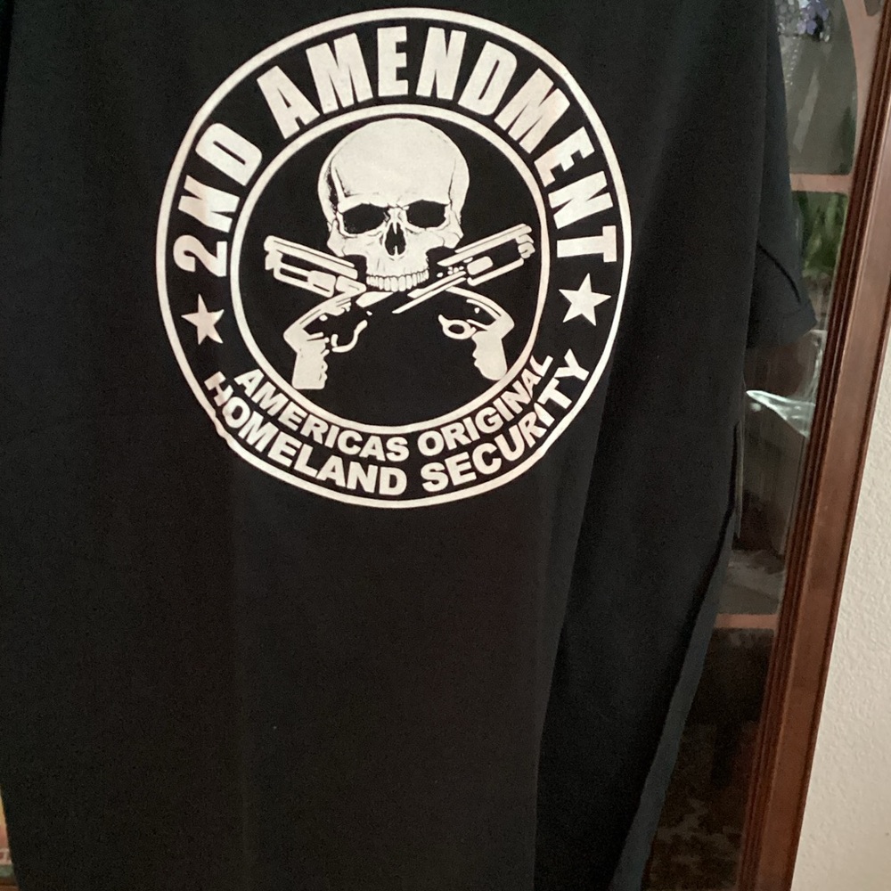 Black Graphic Tee - 2nd Amendment Design